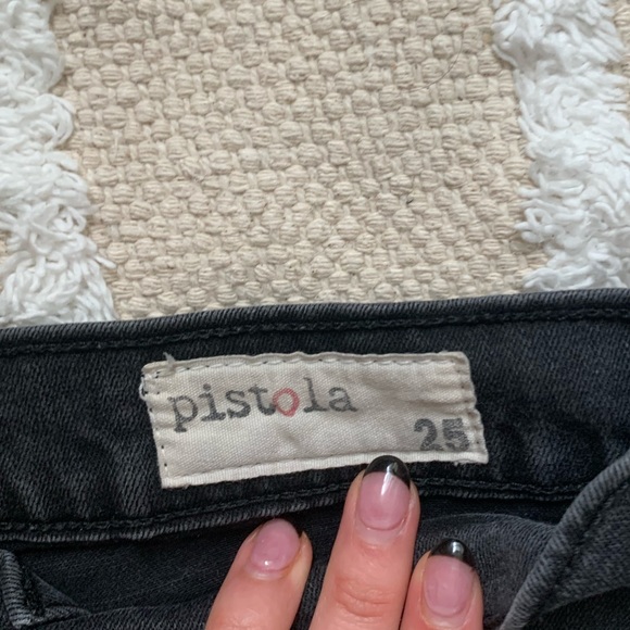 PISTOLA Lennon High Rise Crop Boot Cut Jeans - Picture 6 of 6